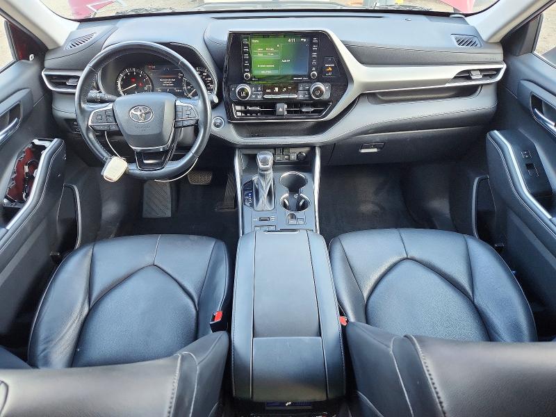 Photo 8 from auction – 2021 TOYOTA HIGHLANDER with VIN 5TDGZRBH3MS158816