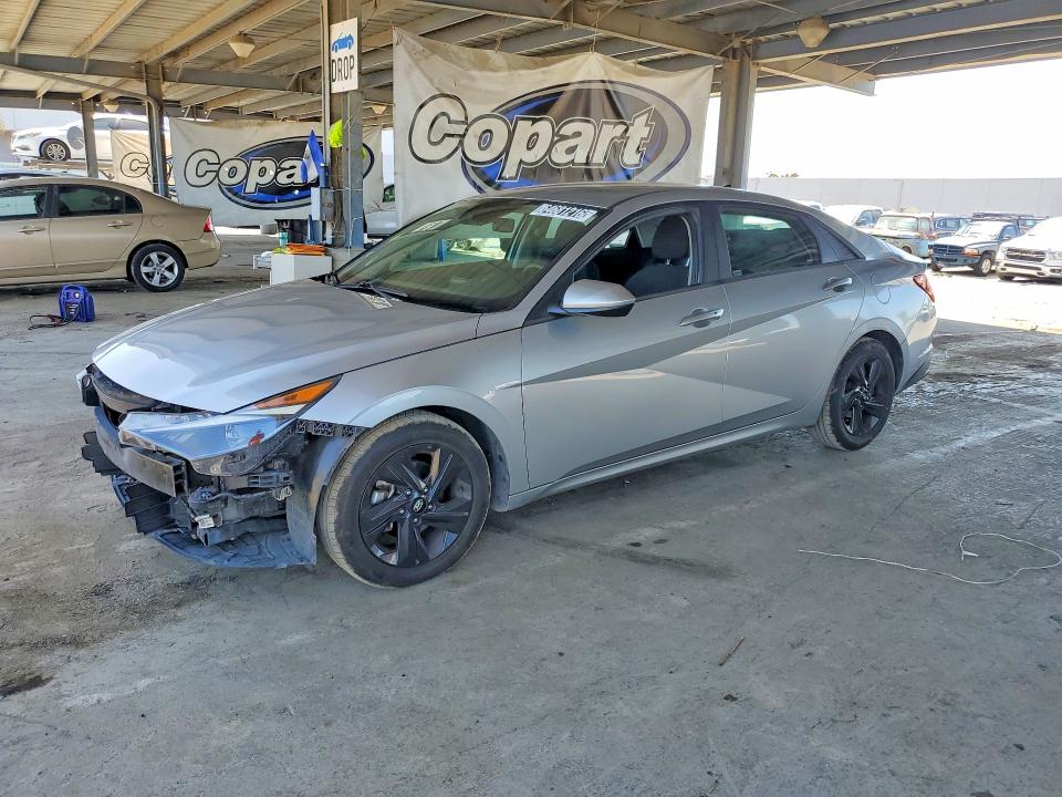 HYUNDAI ELANTRA 2021 with VIN 5NPLM4AG3MH045124 - Photo from auction