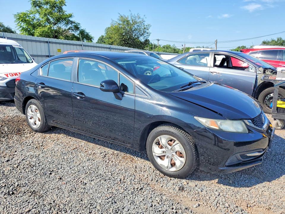 Photo 4 from auction – 2013 HONDA CIVIC with VIN 19XFB2F59DE004662