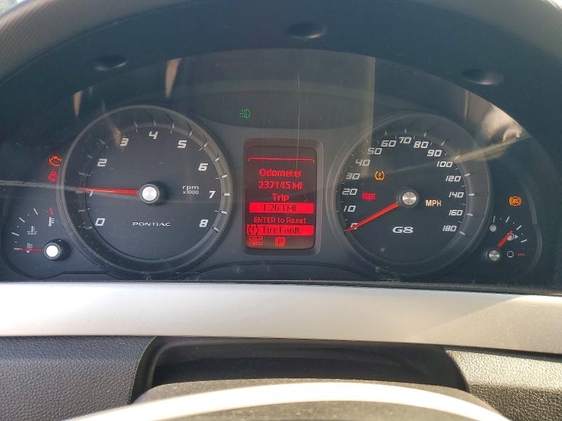 Photo 9 from auction – 2009 PONTIAC G8 with VIN 6G2ER57789L163610