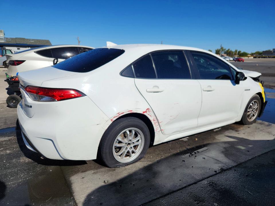 Photo 3 from auction – 2020 TOYOTA COROLLA with VIN JTDEBRBE0LJ009602