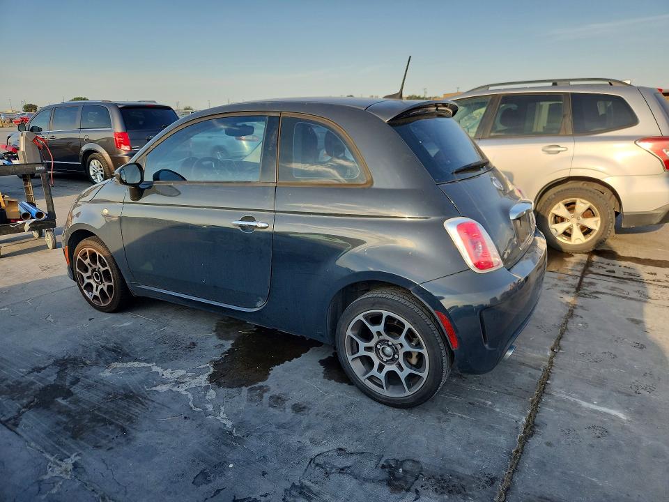 Photo 2 from auction – 2018 FIAT 500 with VIN 3C3CFFKH5JT420931