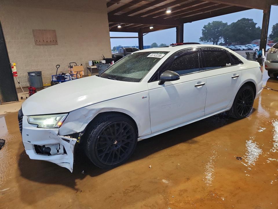 AUDI A4 2017 with VIN WAUENAF42HN031205 - Photo from auction