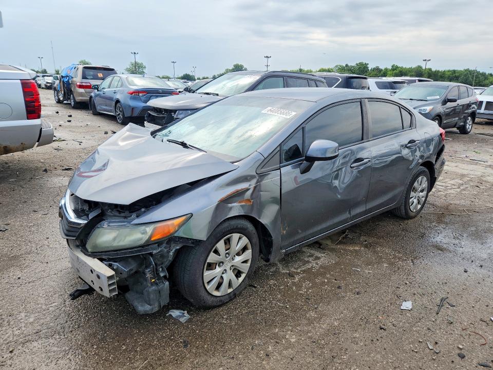 HONDA CIVIC 2012 with VIN 19XFB2F56CE069807 - Photo from auction