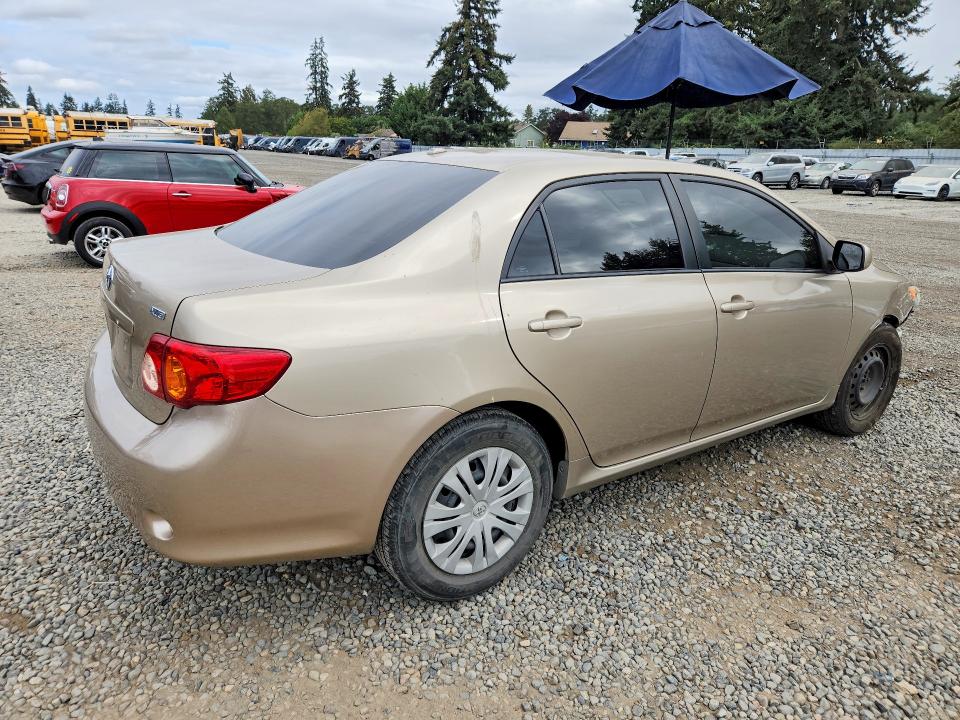 Photo 3 from auction – 2009 TOYOTA COROLLA with VIN 2T1BU40E89C101175
