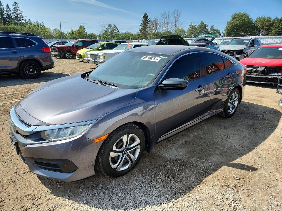 HONDA CIVIC 2018 with VIN 2HGFC2E20JH022635 - Photo from auction