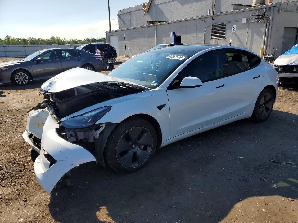 TESLA MODEL 3 2021 with VIN 5YJ3E1EA3MF045401 - Photo from auction