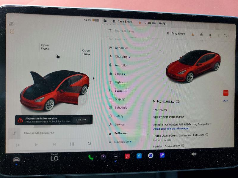 Photo 9 from auction – 2022 TESLA MODEL 3 with VIN 5YJ3E1EAXNF304189