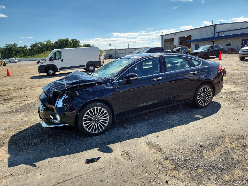 FORD FUSION 2018 with VIN 3FA6P0D99JR247653 - Photo from auction