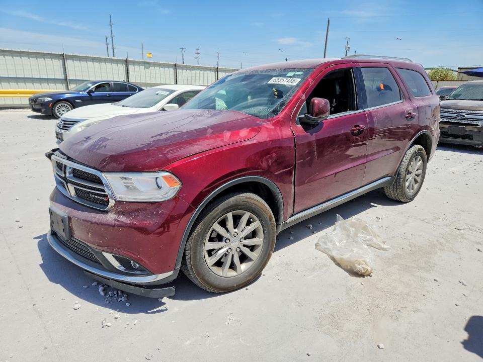 DODGE DURANGO 2017 with VIN 1C4RDJAG5HC860645 - Photo from auction