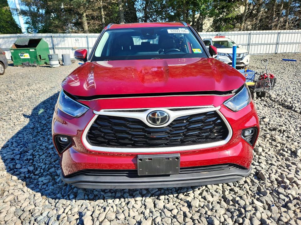 Photo 5 from auction – 2021 TOYOTA HIGHLANDER with VIN 5TDGZRBH6MS534439