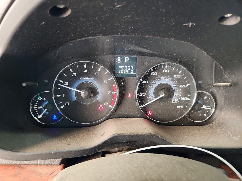 Photo 9 from auction – 2010 SUBARU LEGACY with VIN 4S3BMBK62A3227796