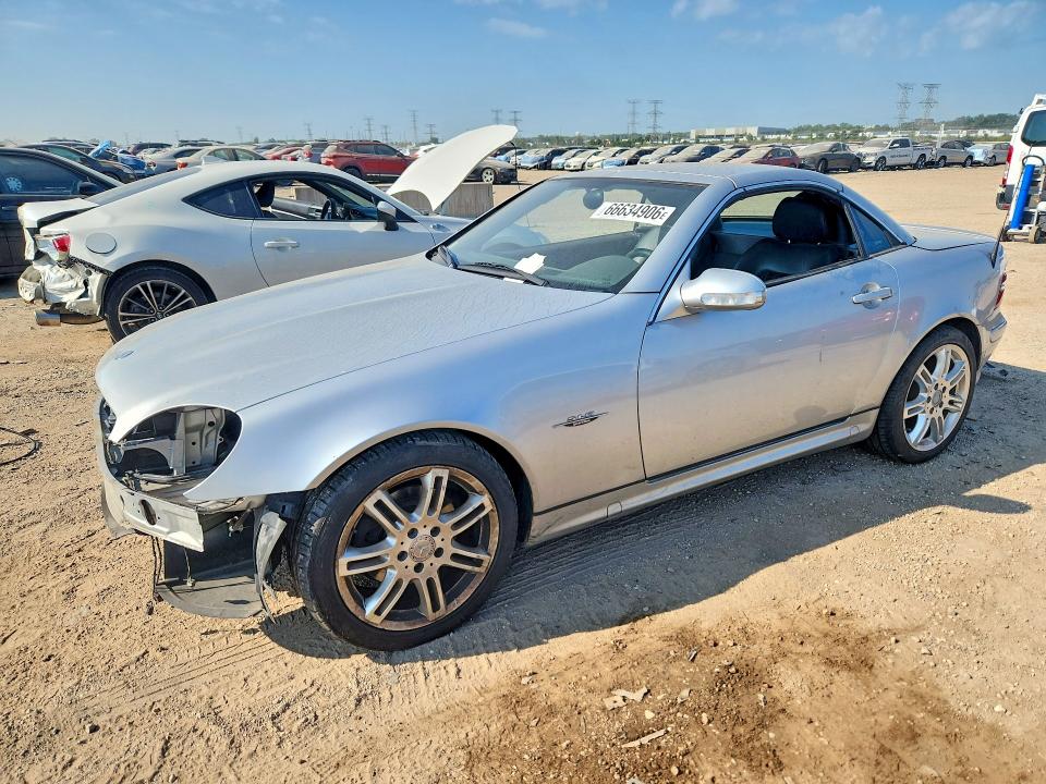 MERCEDES-BENZ SLK 2004 with VIN WDBKK65F74F304737 - Photo from auction