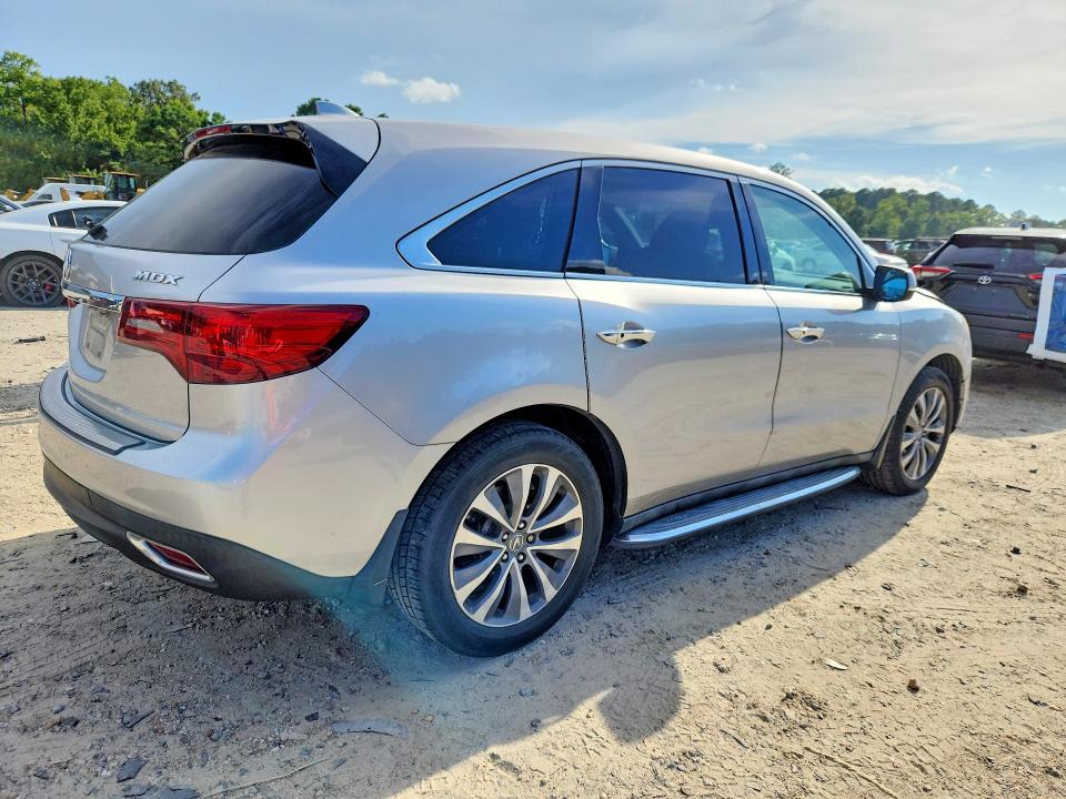Photo 3 from auction – 2014 ACURA MDX with VIN 5FRYD3H40EB004783