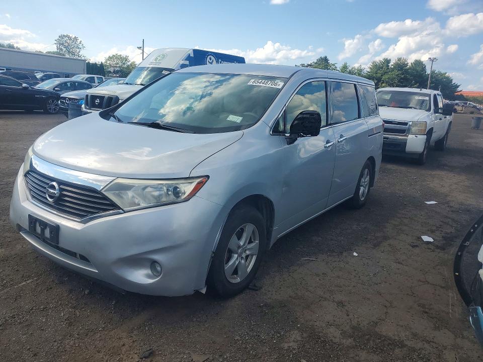 NISSAN QUEST 2013 with VIN JN8AE2KPXD9065892 - Photo from auction