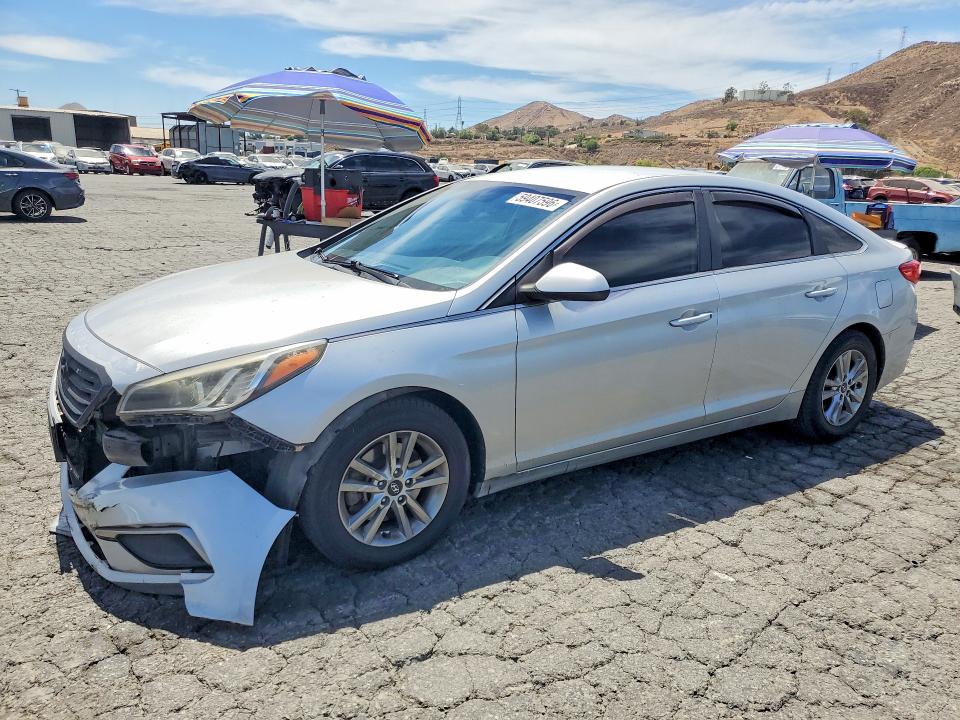 HYUNDAI SONATA 2017 with VIN 5NPE24AF8HH542133 - Photo from auction
