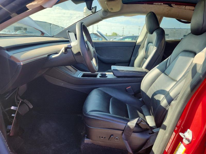 Photo 7 from auction – 2022 TESLA MODEL Y with VIN 7SAYGDEE8NF325940