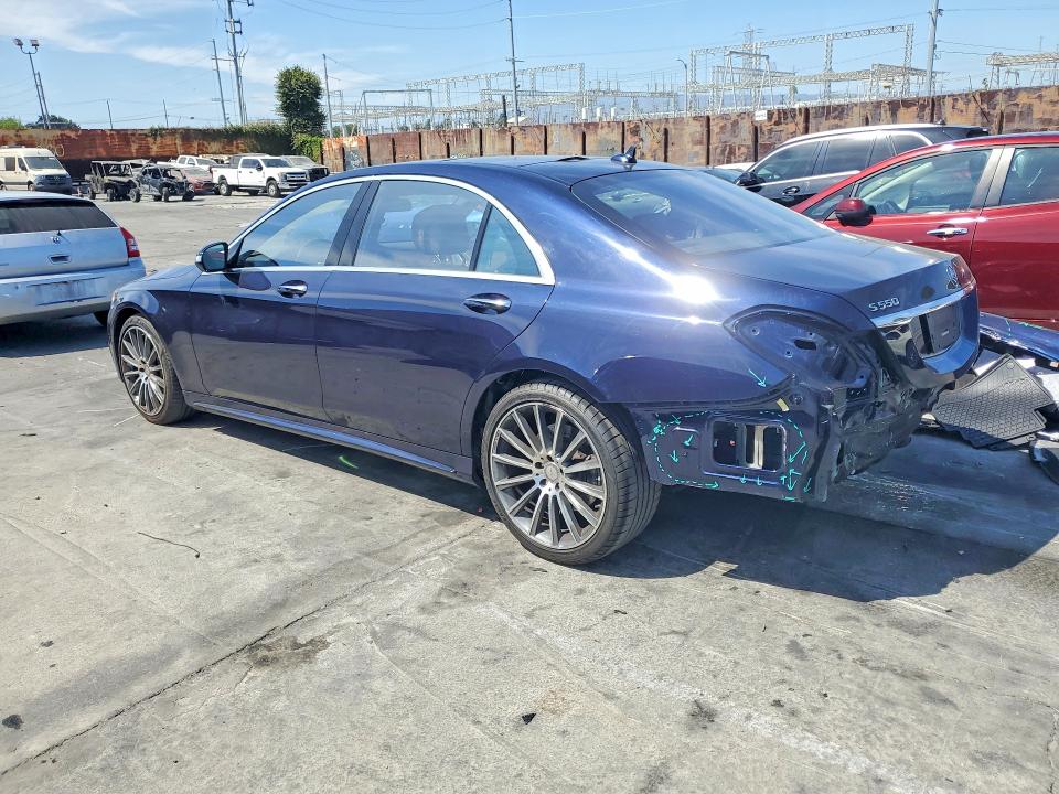 Photo 2 from auction – 2015 MERCEDES-BENZ S with VIN WDDUG8CB4FA163378