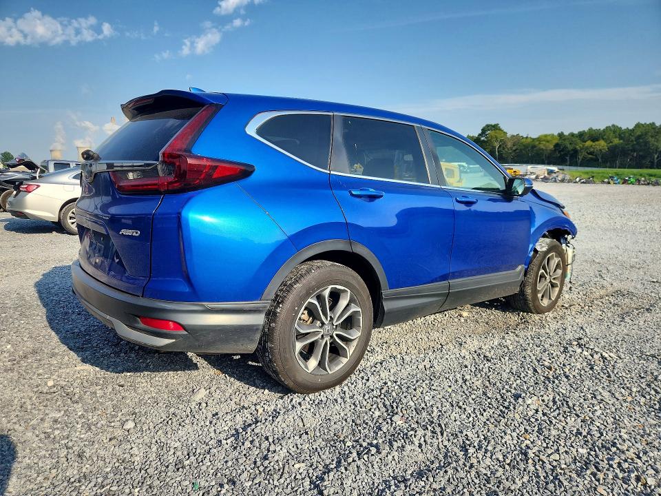 Photo 3 from auction – 2022 HONDA CR-V with VIN 7FARW2H59NE037918