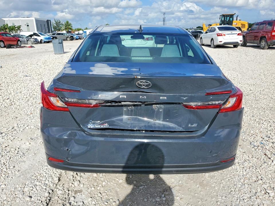 Photo 6 from auction – 2025 TOYOTA CAMRY with VIN 4T1DAACK2SU581820