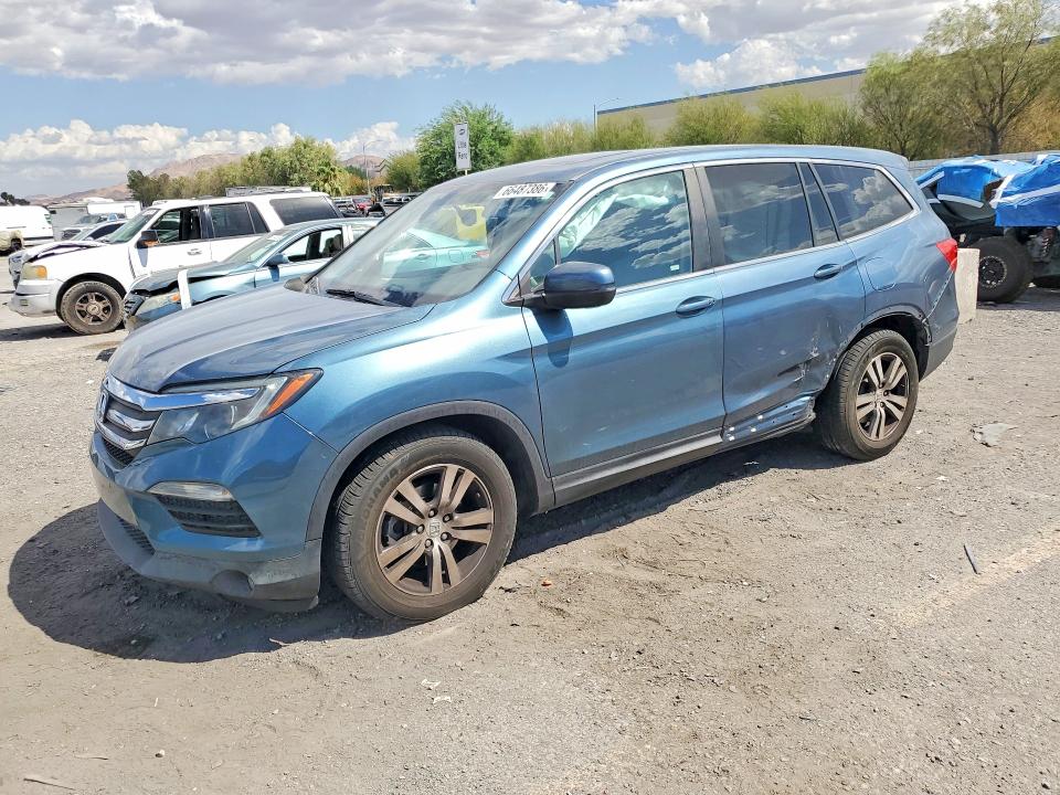 HONDA PILOT 2016 with VIN 5FNYF5H56GB023762 - Photo from auction