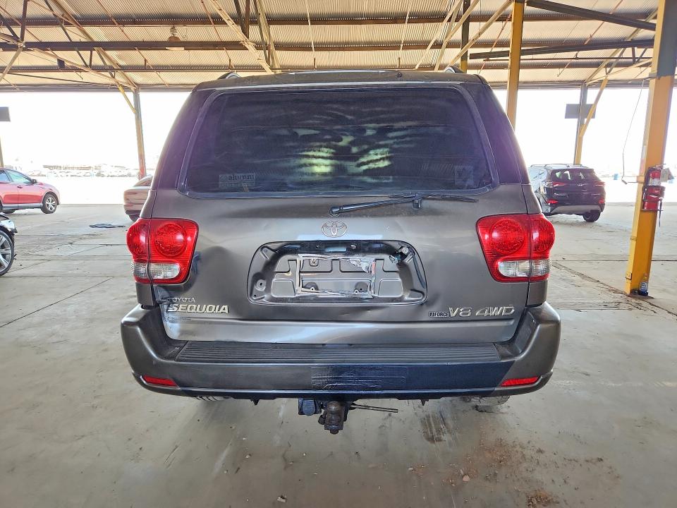 Photo 6 from auction – 2006 TOYOTA SEQUOIA with VIN 5TDBT48A56S270867
