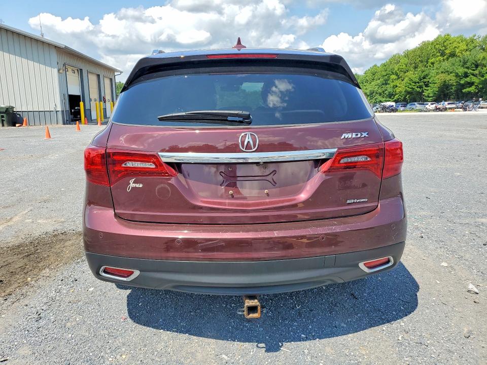 Photo 6 from auction – 2016 ACURA MDX with VIN 5FRYD4H91GB007907