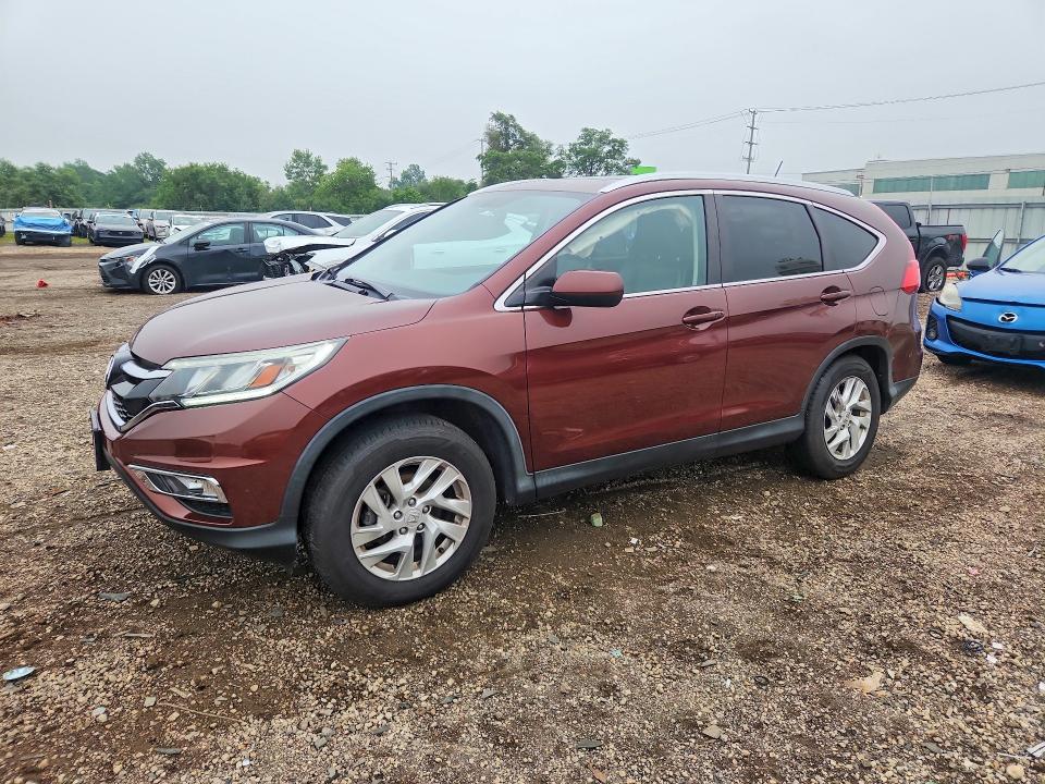 HONDA CR-V 2015 with VIN 5J6RM4H76FL053887 - Photo from auction