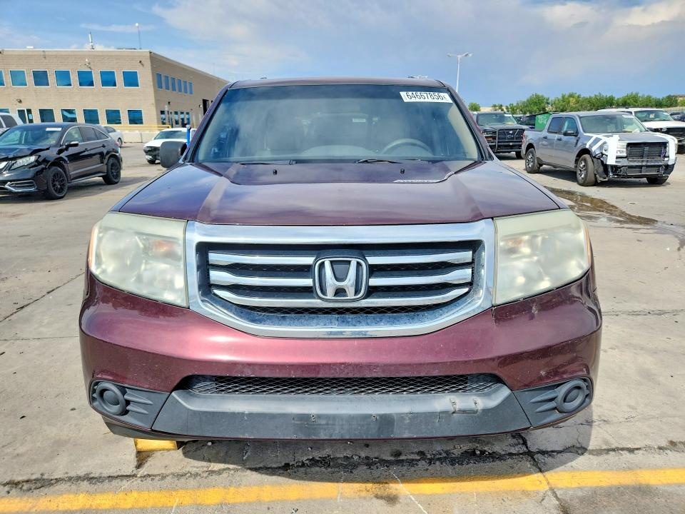 Photo 5 from auction – 2014 HONDA PILOT with VIN 5FNYF4H2XEB008954