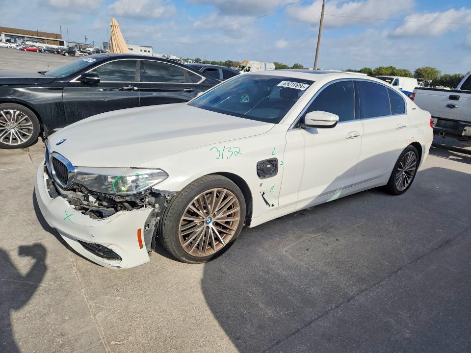BMW 530E 2018 with VIN WBAJA9C54JB252642 - Photo from auction