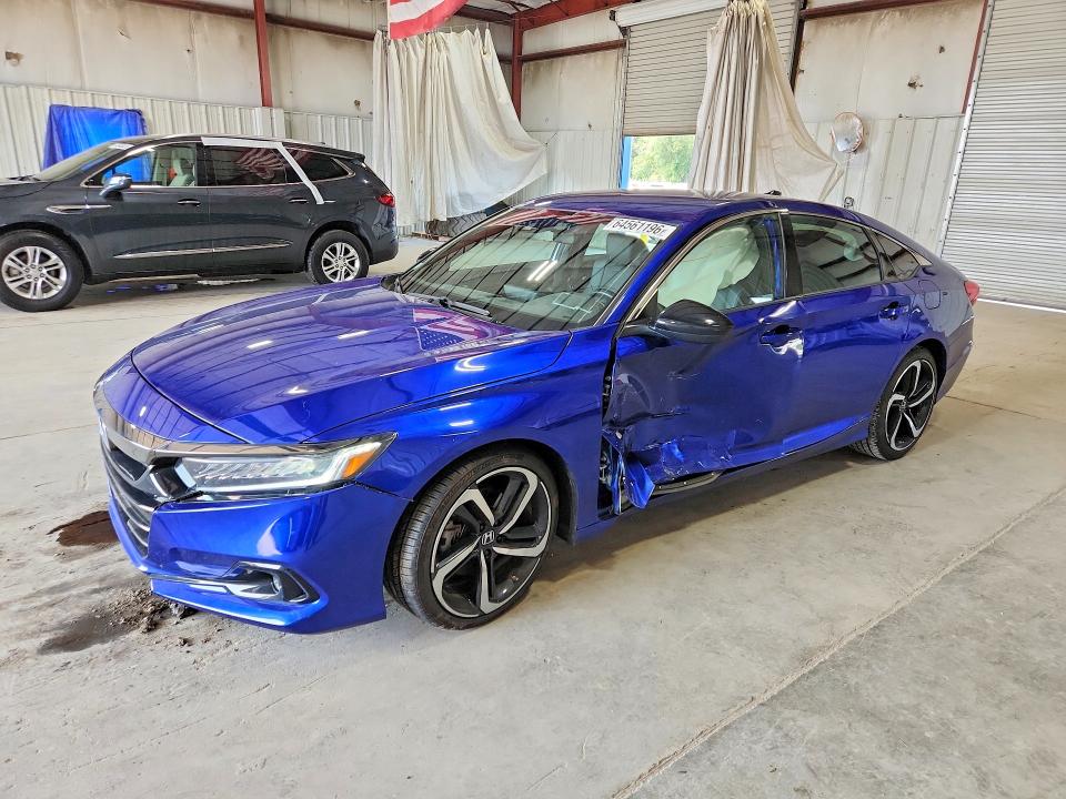 Photo 1 from auction – 2022 HONDA ACCORD with VIN 1HGCV3F2XNA044504