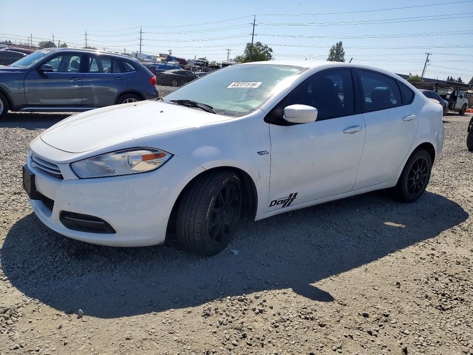 DODGE DART 2013 with VIN 1C3CDFBA4DD188227 - Photo from auction
