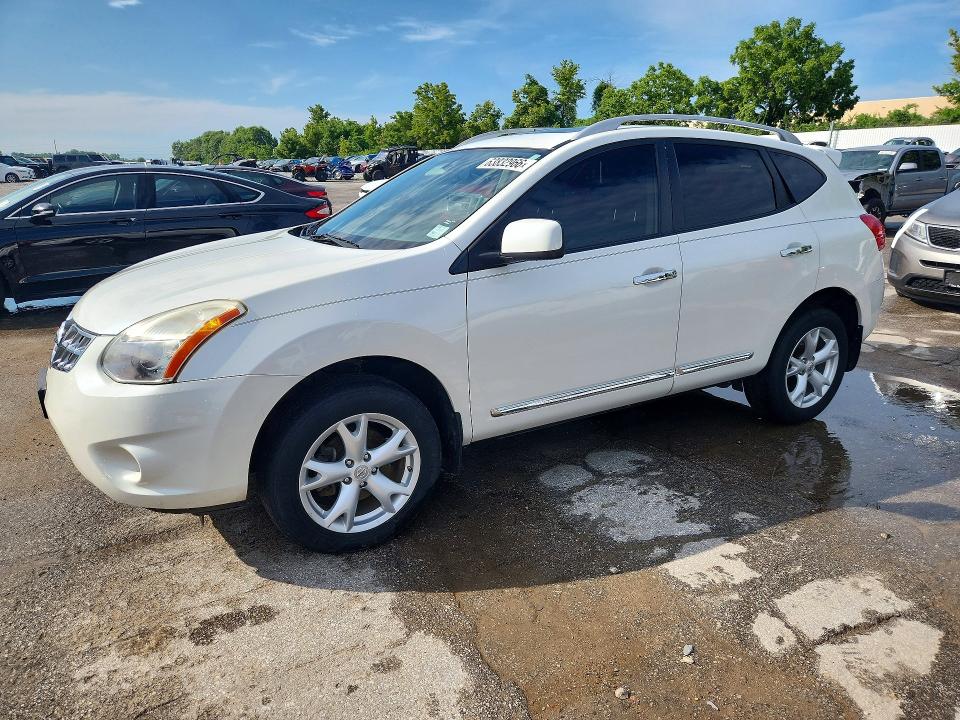 NISSAN ROGUE 2011 with VIN JN8AS5MV2BW276251 - Photo from auction