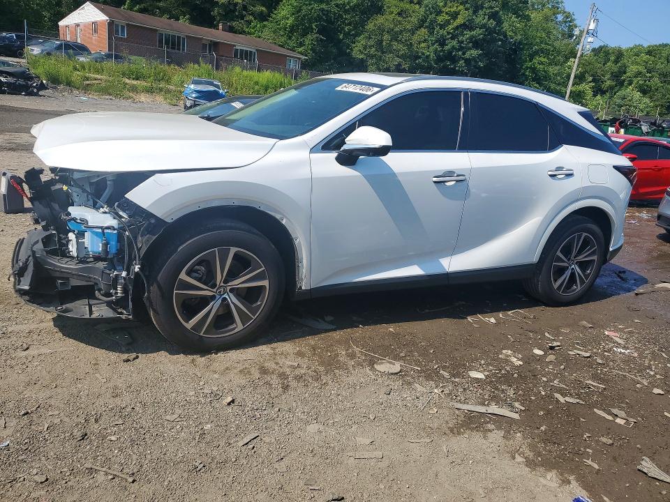 LEXUS RX 350H 2023 with VIN 2T2BBMCAXPC021822 - Photo from auction