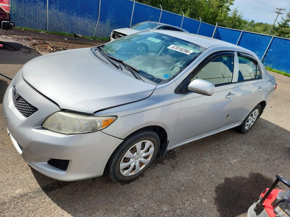 TOYOTA COROLLA 2009 مع رقم تعريف المركبة 2T1BU40E99C182820 - صورة من المزاد
