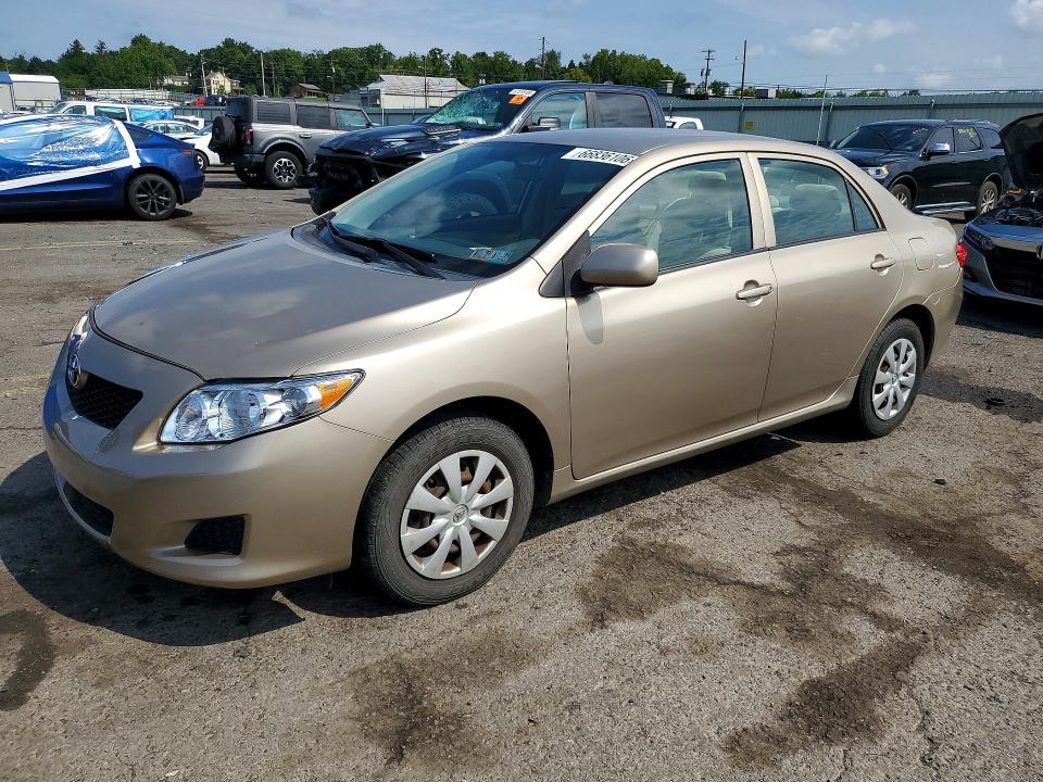 TOYOTA COROLLA 2009 with VIN 1NXBU40E69Z037443 - Photo from auction
