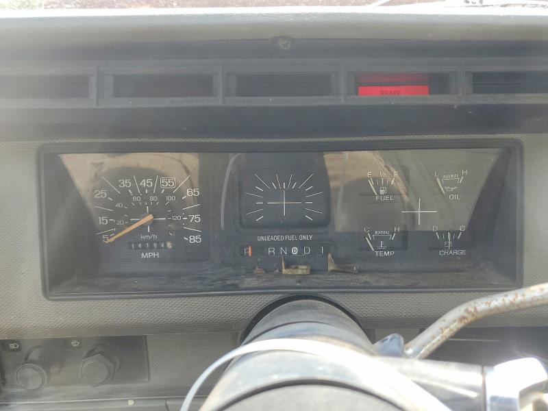 Photo 9 from auction – 1986 FORD F150 with VIN 2FTEF14N9GCB78959
