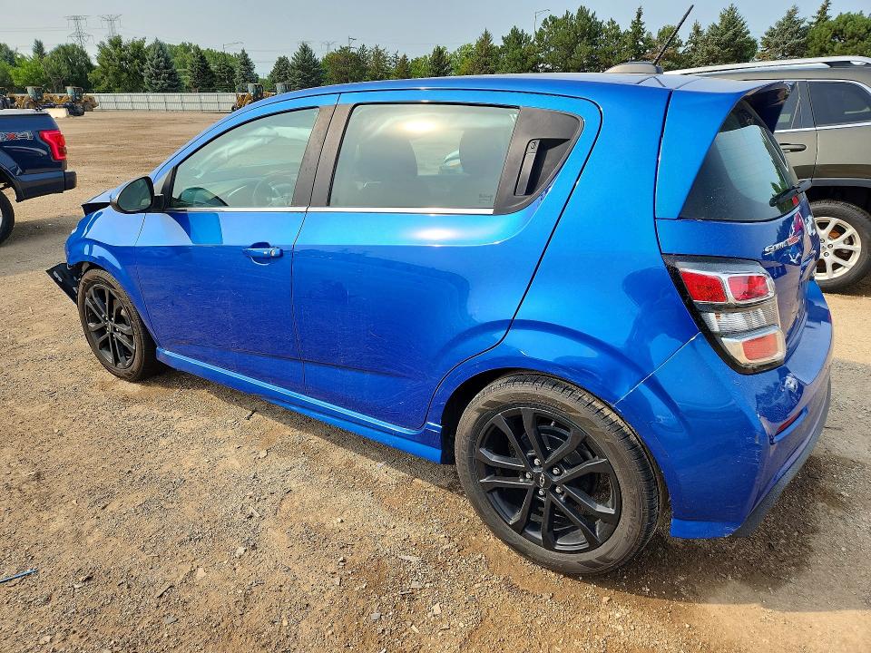 Photo 2 from auction – 2018 CHEVROLET SONIC with VIN 1G1JD6SB9J4119856