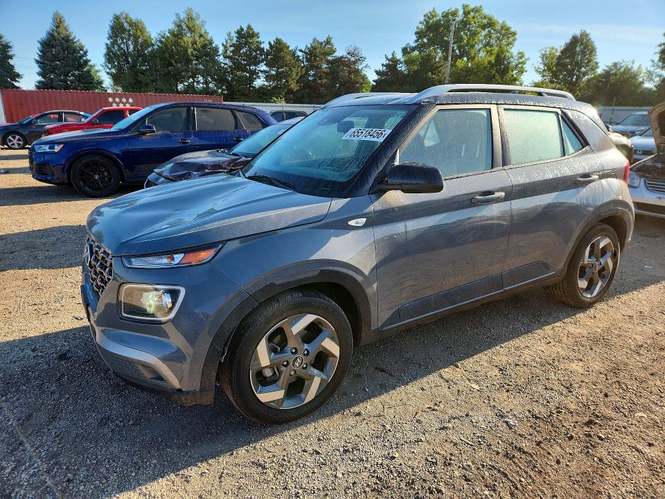 HYUNDAI VENUE 2022 with VIN KMHRC8A34NU132924 - Photo from auction