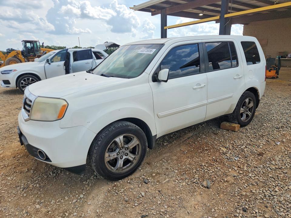 HONDA PILOT 2012 with VIN 5FNYF3H61CB014099 - Photo from auction