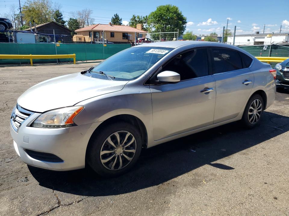 NISSAN SENTRA 2014 with VIN 3N1AB7AP3EY261738 - Photo from auction