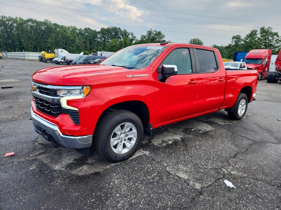 CHEVROLET SILVERADO 2023 with VIN 3GCUDDED6PG347766 - Photo from auction