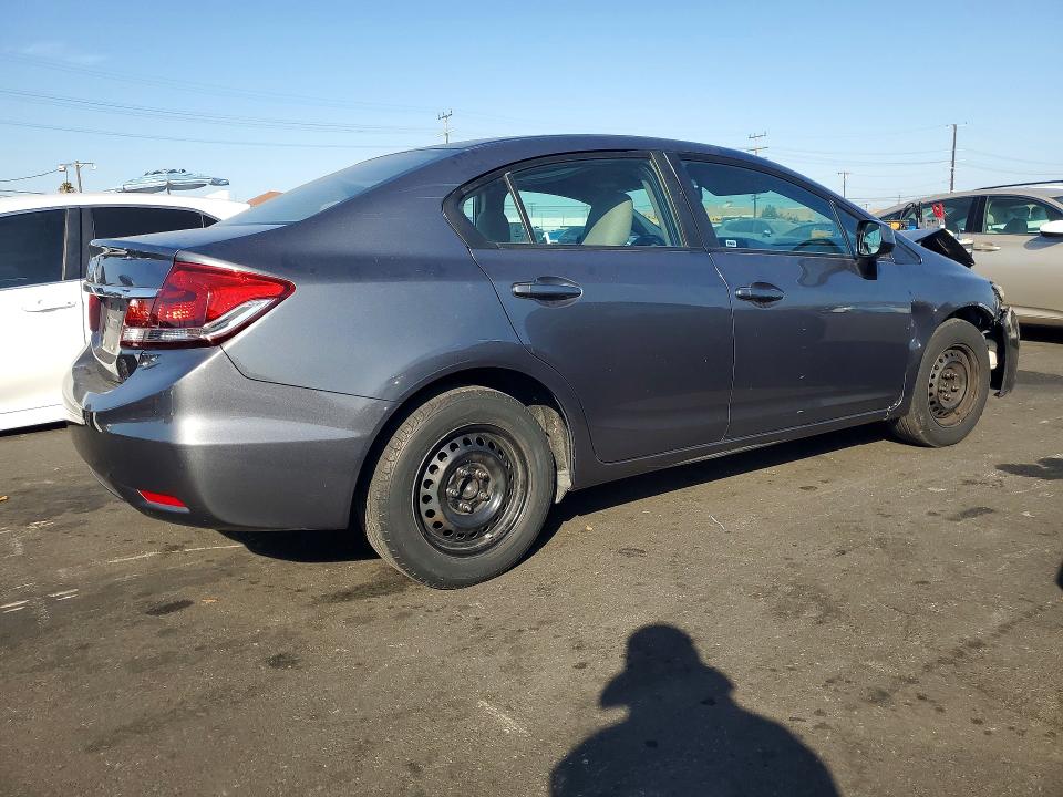 Photo 3 from auction – 2013 HONDA CIVIC with VIN 19XFB2F58DE208093