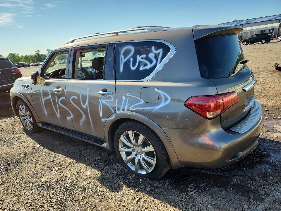 Photo 2 from auction – 2014 INFINITI QX80 with VIN JN8AZ2NC8E9350766