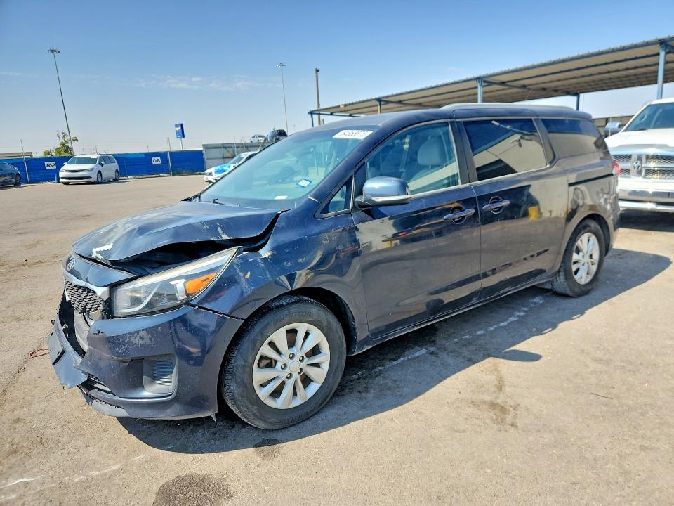 Photo 1 from auction – 2016 KIA SEDONA with VIN KNDMB5C16G6097676
