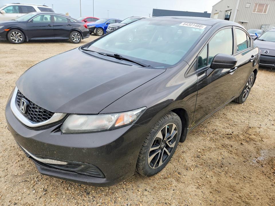 Photo 1 from auction – 2014 HONDA CIVIC with VIN 2HGFB2F52EH023139