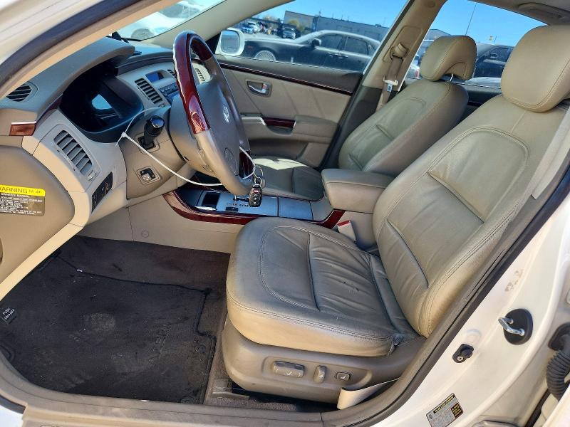 Photo 7 from auction – 2008 HYUNDAI AZERA with VIN KMHFC46FX8A309240