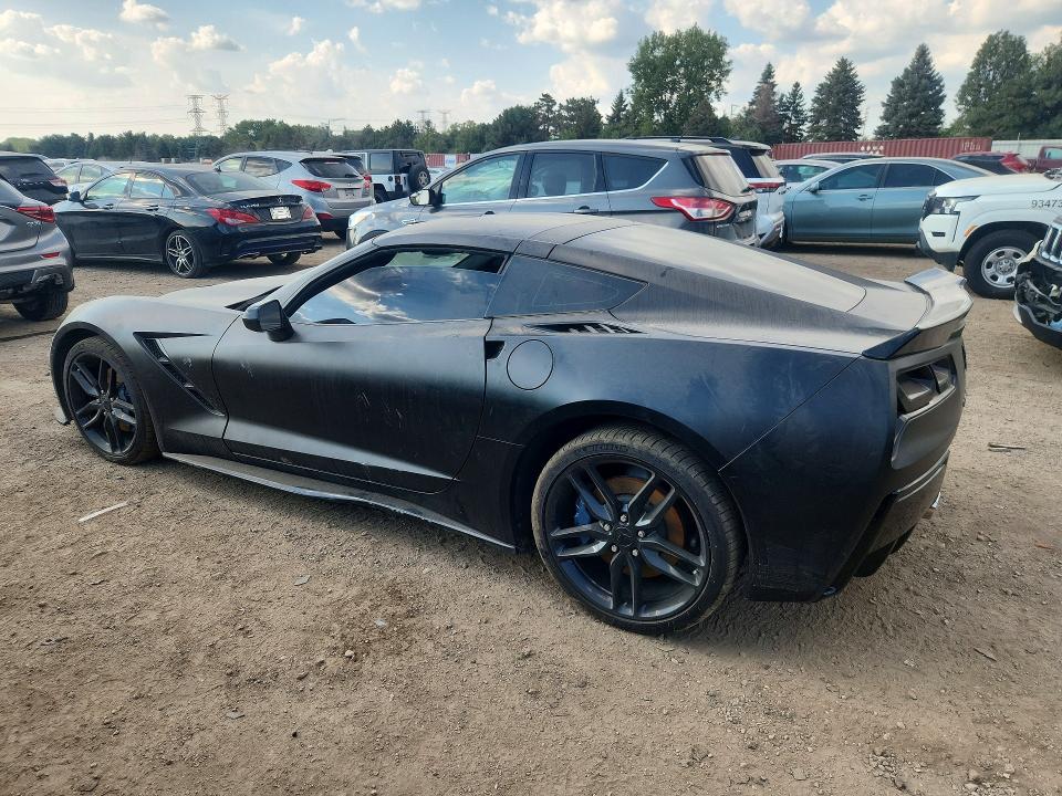 Photo 2 from auction – 2019 CHEVROLET CORVETTE with VIN 1G1YF2D76K5115656