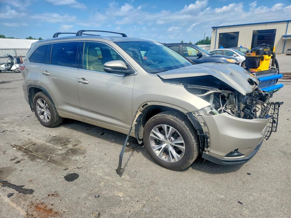 Photo 4 from auction – 2015 TOYOTA HIGHLANDER with VIN 5TDJKRFH0FS114232