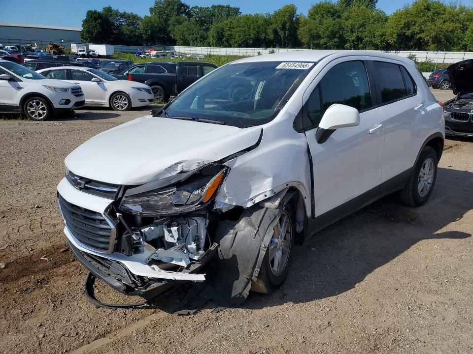 CHEVROLET TRAX 2019 with VIN 3GNCJKSB5KL291645 - Photo from auction